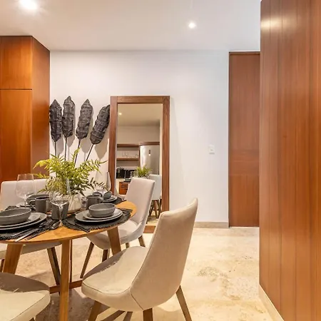 Сasa de vacaciones Lux 2br With Jungle Views, Pool, Gym At Nhoa Tulum