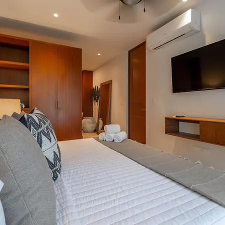 Lux 2br With Jungle Views, Pool, Gym At Nhoa Tulum