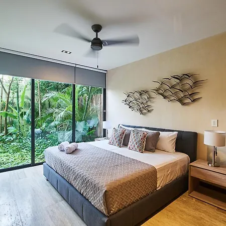 Spacious Aldea Zama Ground Floor With Private Pool Apartment Tulum