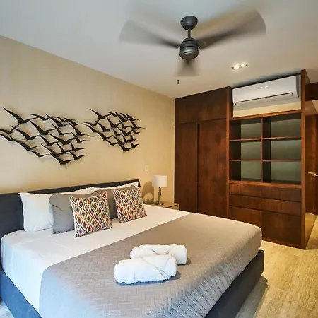 Apartment Spacious Aldea Zama Ground Floor With Private Pool