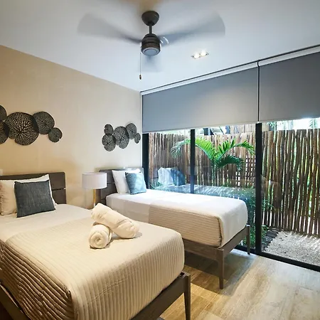 Spacious Aldea Zama Ground Floor With Private Pool Apartment *