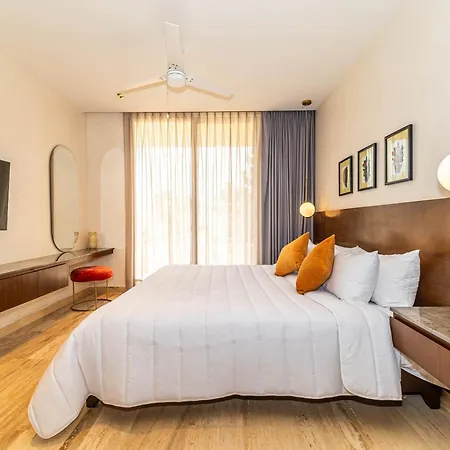 Lux 2br With Rooftop Pool, Spa, Gym, Kids Playroom * Tulum