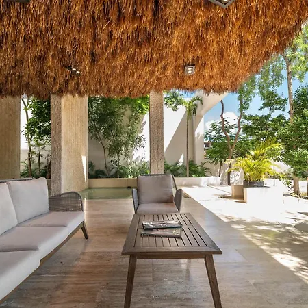 Lux 2br With Rooftop Pool, Spa, Gym, Kids Playroom #229 Tulum