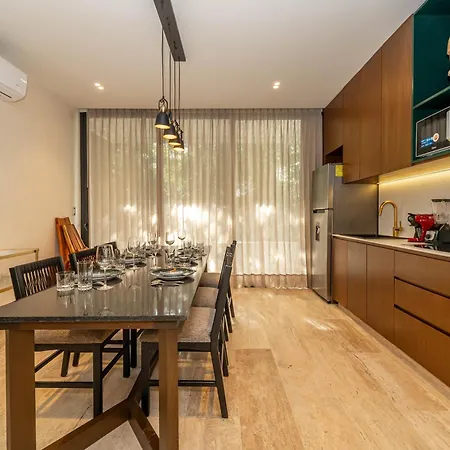 Holiday home Lux 2br With Rooftop Pool, Spa, Gym, Kids Playroom #229 Tulum