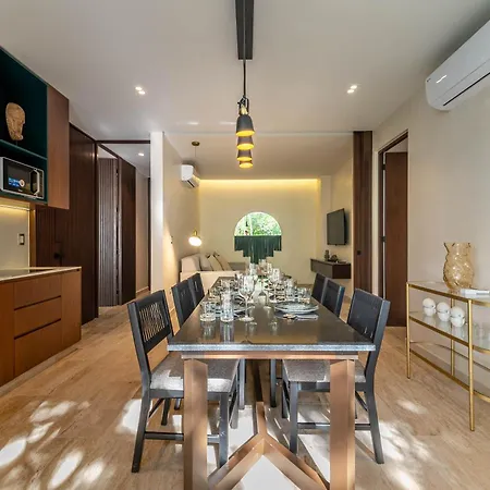Lux 2br With Rooftop Pool, Spa, Gym, Kids Playroom #229 Tulum