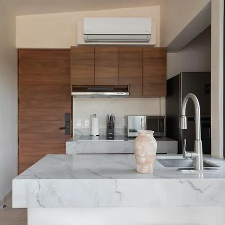 Apartment Dual Penthouses 4br - Rooftop Pool Concierge Service Tulum