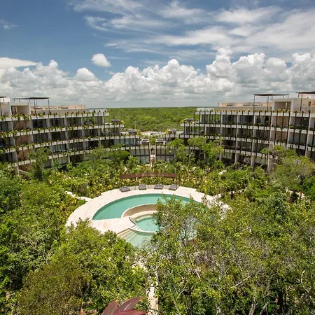 Apartment Cozy In The Jungle, Balcony And Pool View Tulum