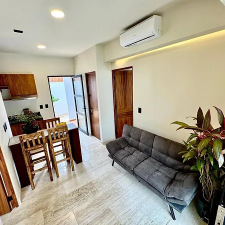 Apartment Chic 2br Condo, Private Jacuzzi And 2 Free Bikes Tulum