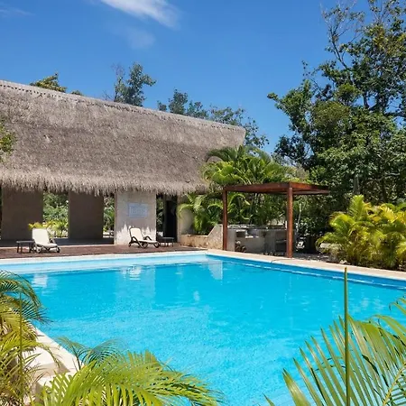 4br Jacuzzi Private Pool Gated Community Villa Tulum