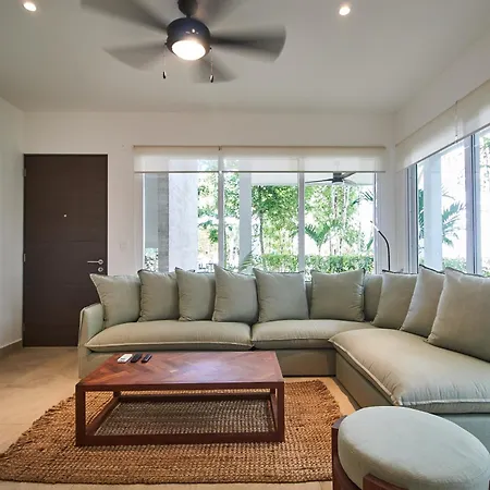 Premium With 2 Pools, Gym, Yoga Deck, Bbq Grill & Security Apartamento Tulum