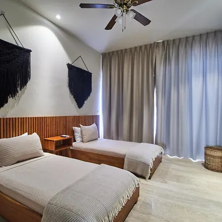 Villa Luxury With 2 Pools, Open Terraces And Sun Deck Tulum