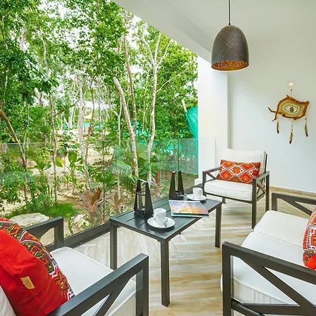 Amazing Pool In Yaaxlum 201 Apartment Tulum