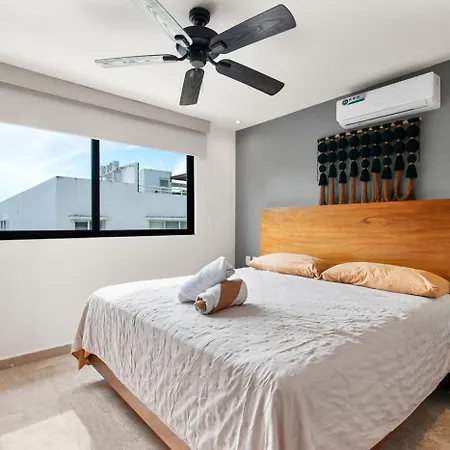 Apartment Amplio Y Comodo, 2 Hab, 2banos, Great Amenities Tulum