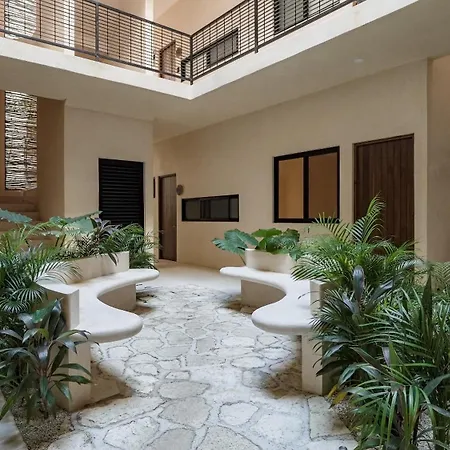 Sunset Serenity - Amply Private Terrace & Pool & Gym & Club Access Apartamento Tulum