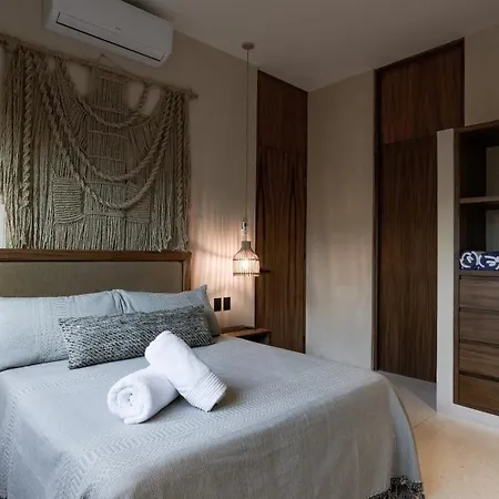 Sunset Serenity - Amply Private Terrace & Pool & Gym & Club Access Apartamento Tulum