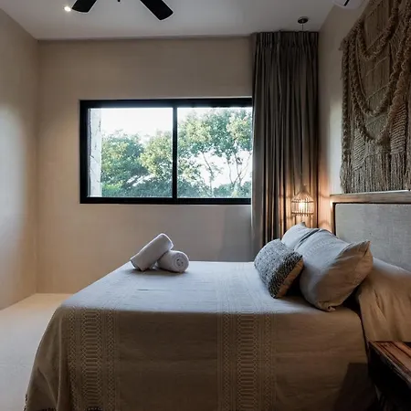 Apartamento Sunset Serenity - Amply Private Terrace & Pool & Gym & Club Access Tulum