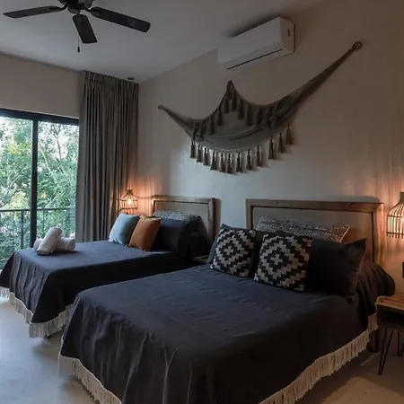 Apartamento Sunset Serenity - Amply Private Terrace & Pool & Gym & Club Access Tulum