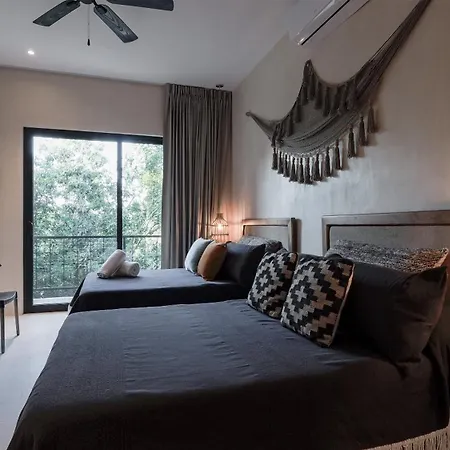 Sunset Serenity - Amply Private Terrace & Pool & Gym & Club Access Apartamento Tulum
