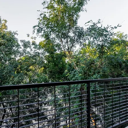 Apartamento Sunset Serenity - Amply Private Terrace & Pool & Gym & Club Access Tulum