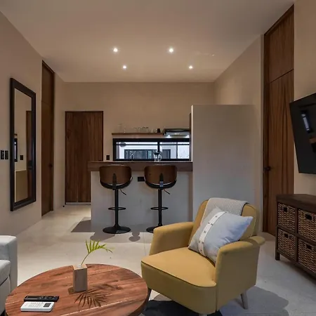 Apartamento Sunset Serenity - Amply Private Terrace & Pool & Gym & Club Access Tulum