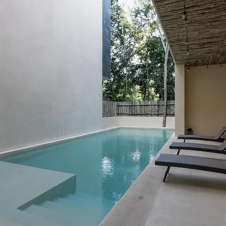 Sunset Serenity - Amply Private Terrace & Pool & Gym & Club Access Tulum