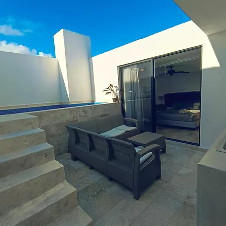 Luxury Penthouse With 2 Private Pool And Roof Top In Aldea Zama Apartment *