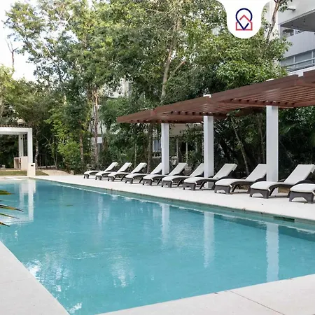 Modern With 2 Bdr Gym & Pool * Tulum