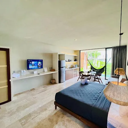 504 Seremonia Selva Private Pool New King Bed Wifi Apartment Tulum