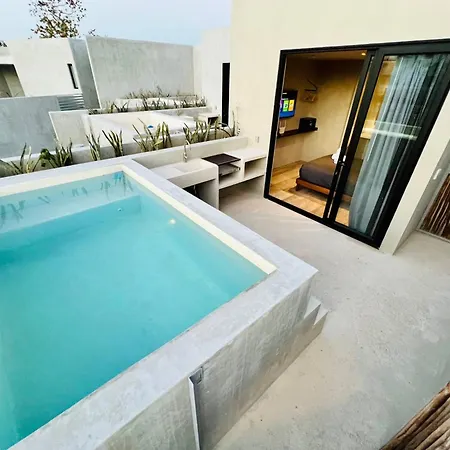 Apartment 416 Seremonia Selva Private Pool & Grill 2 Bedroom Tulum
