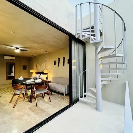 416 Seremonia Selva Private Pool & Grill 2 Bedroom Apartment Tulum