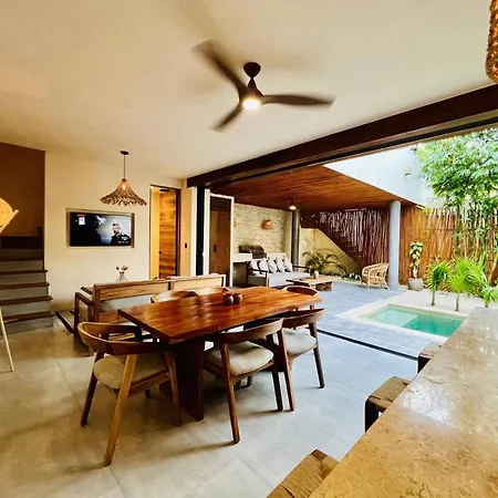 Villa 2 Bedroom Deluxe With Private Pool & Grill Atman 110 *