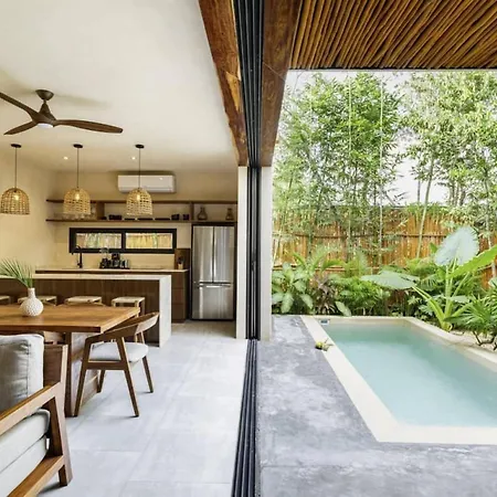 Villa 2 Bedroom Deluxe With Private Pool & Grill Atman 110 Tulum