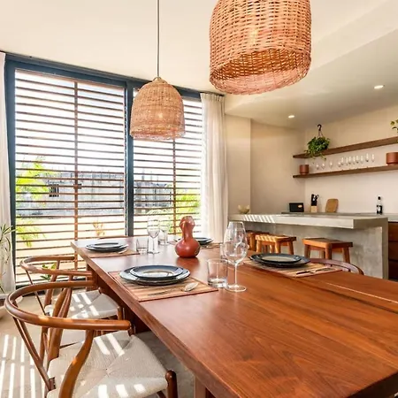 Apartment 3bd Ph Pool Patio - Secure And Free Club Tulum