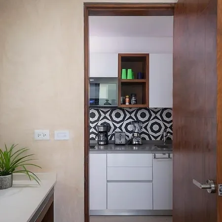 Holiday home Panoramic 1-br Studio,garden, 360º Pool & Gym Tulum