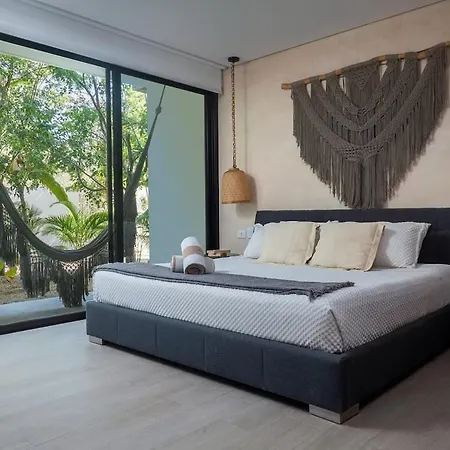 Holiday home Panoramic 1-br Studio,garden, 360º Pool & Gym Tulum
