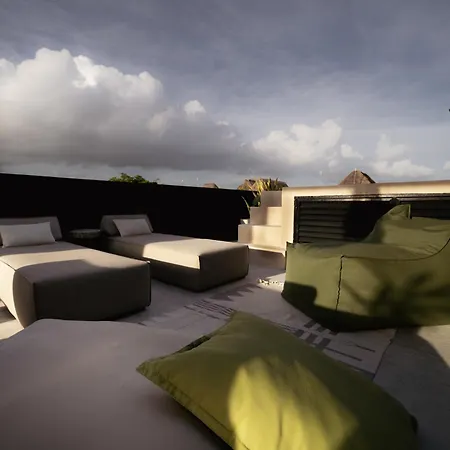 Design Luxury 3br With 3 Pools, Stunning Rooftop, Boho Style, Near Tulum