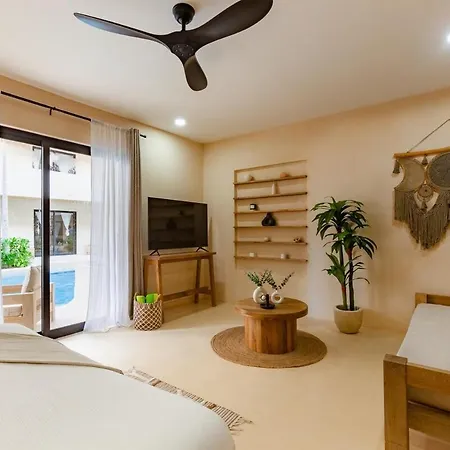 Cocay Lofts203 Unique Jungle Swim Up And Plunge Pool Apartment *