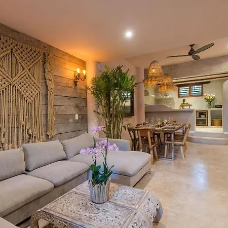 Jungle -steps To The And Restaurants! Villa Tulum