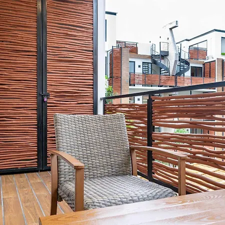 Pool & Rooftop In 2 Bedrooms Apartment Tulum
