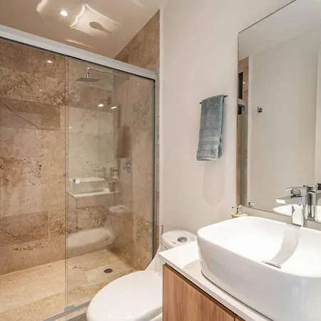 King With Balcony, Rooftop Pool In Trendy Aldea Zama Holiday home