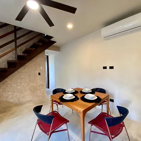 Apartment Cozy Ph Private,romantic,roof,pool And Best Location Tulum
