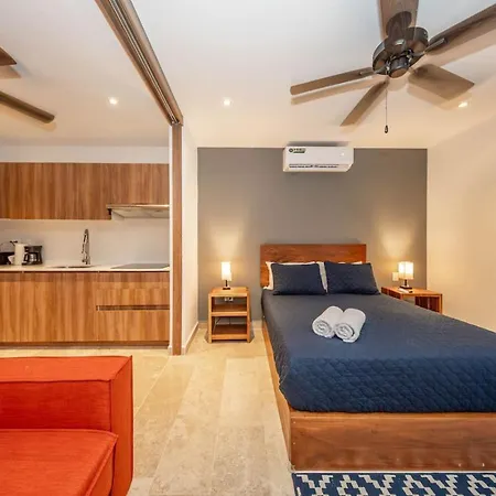 Lux With Rooftop Pool Gym Private Balcony Holiday home Tulum
