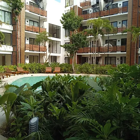 New 2 Bedroom With Jacuzzi In Apartamento Tulum