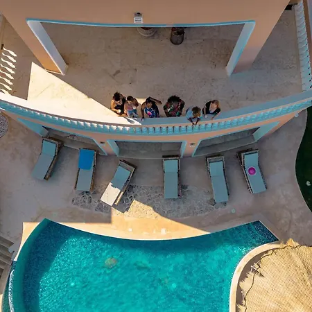Exclusive Retreat At Hacienda Tankah Luxury 7 Bedroom Oceanfront With Infinity Pool And Full Staff Included In Tulum