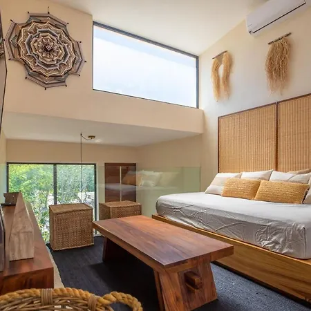 Bungalos Village 2 Bdr Penthouse With Private Pool And Roof Apartment *