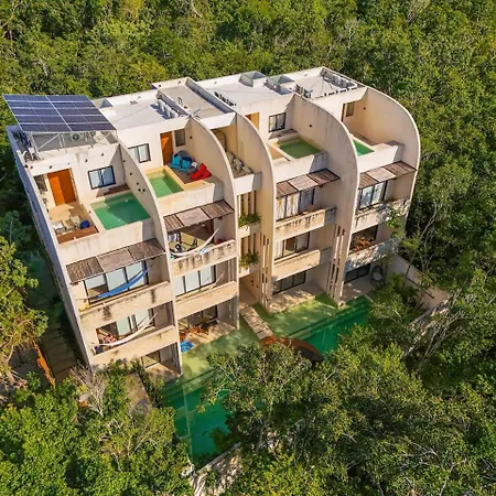 Lux 1 Bedroom With Rooftop Pool In Jungle At Paraiso *