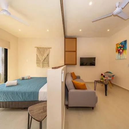 Lux 1 Bedroom With Rooftop Pool In Jungle At Paraiso Tulum