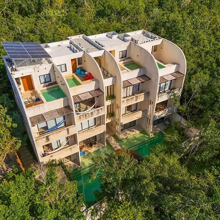 1 Bedroom With Rooftop Pool In Jungle At Paraiso Tulum