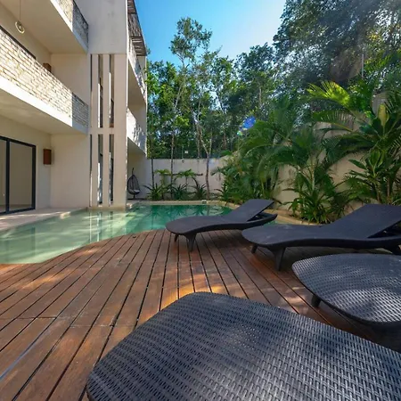 1 Bedroom With Rooftop Pool In Jungle At Paraiso
