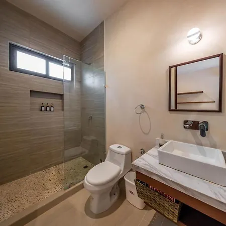 Apartment 1 Bedroom With Rooftop Pool In Jungle At Paraiso Tulum